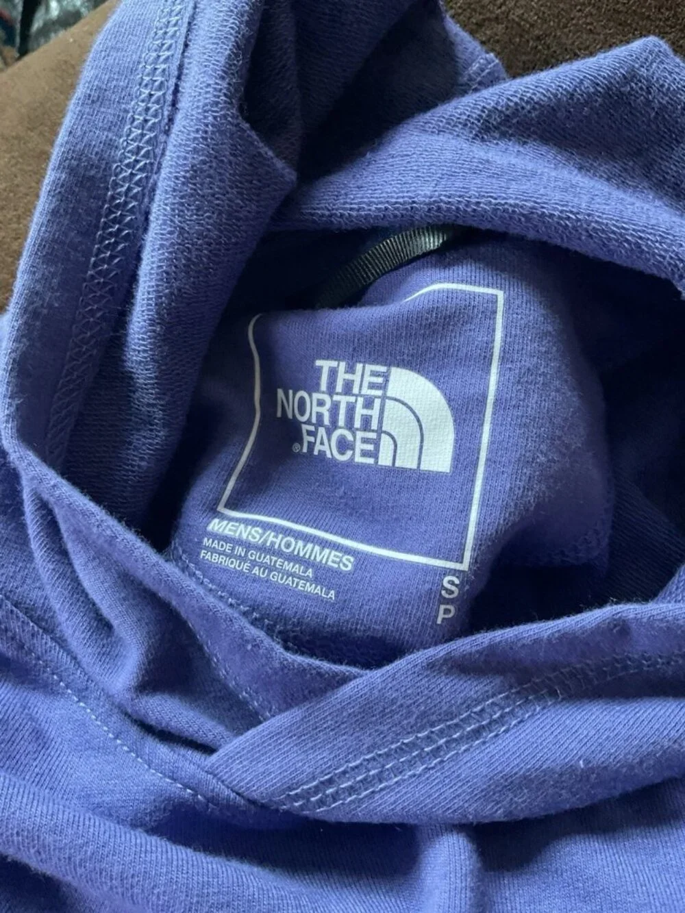 The North Face Men’s Purple Hoodie Size Small Outdoors Hiking Casual